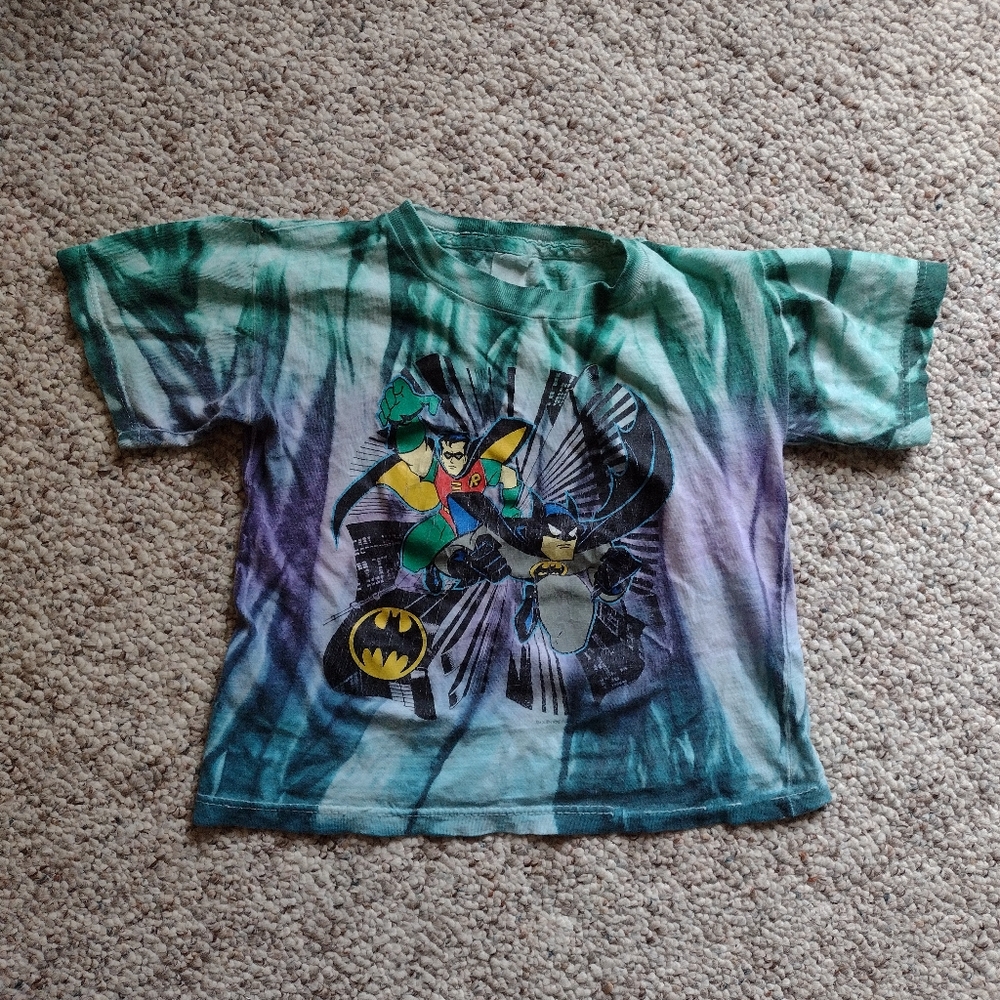 Vintage Tie-dye Batman Graphic Tee
